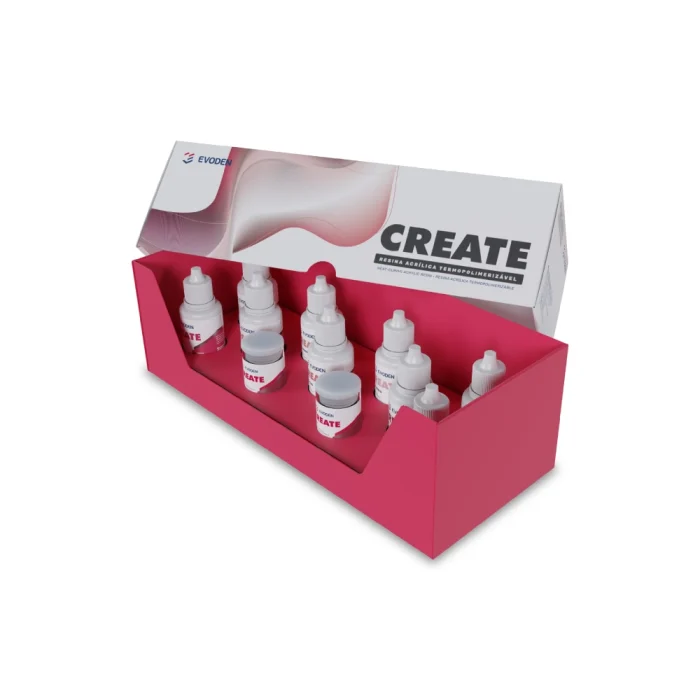 6. KIT DE TINTES CREATE (ACRILICO)